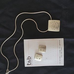 Italian Artisan Necklace & Earring set | Made in Italy ☆NWT☆